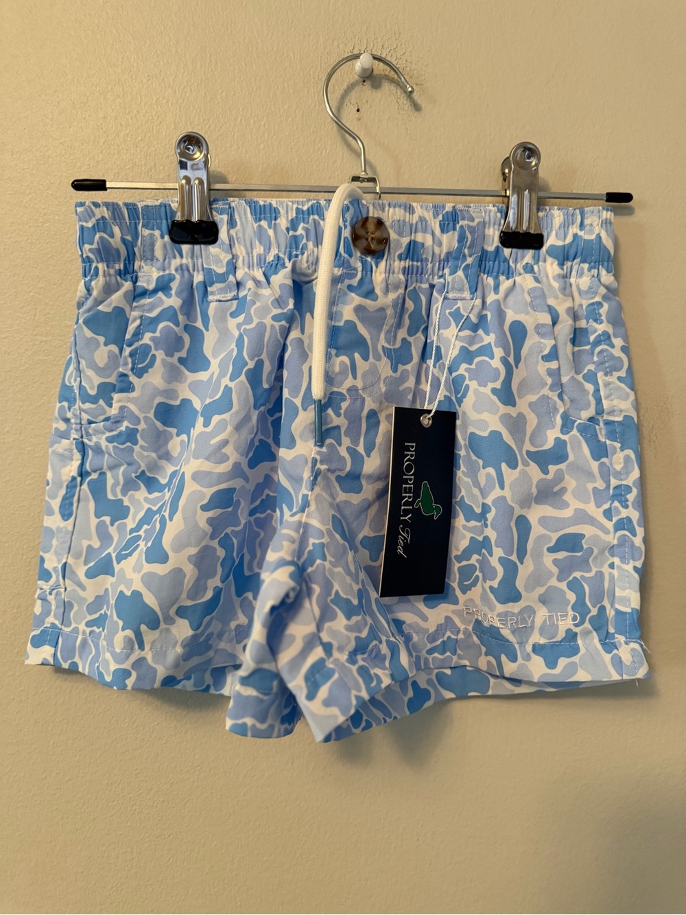 Properly Tied River Camo Mallard Shorts
